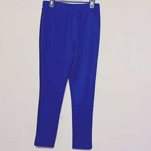 Forever 21 blue pants with blackleg strips. Size lg